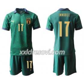 Italija Ciro Immobile 17 Treći Dječji Komplet Dresovi za Nogomet Euro 2020 (+ kratke hlače)